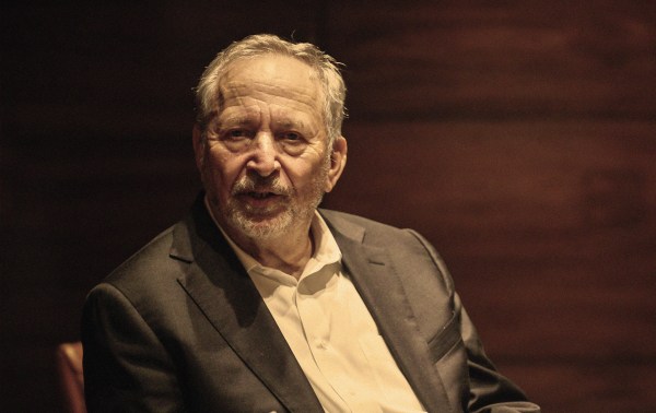 Former Treasury Secretary and Harvard University President Larry Summers in September 2024. (Illustration by Noah Hickey/The Dispatch. Photo by Raj K Raj/Hindustan Times via Getty Images)