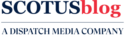 Logo for SCOTUSblog