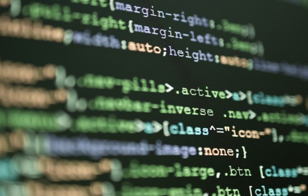 Macro of programming coding. (Getty Images)