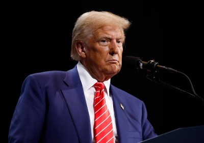 Republican Presidential Nominee Donald Trump Speaks In Atlanta