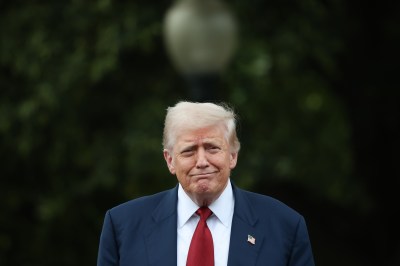President Trump Travels To Bedminster For The Weekend