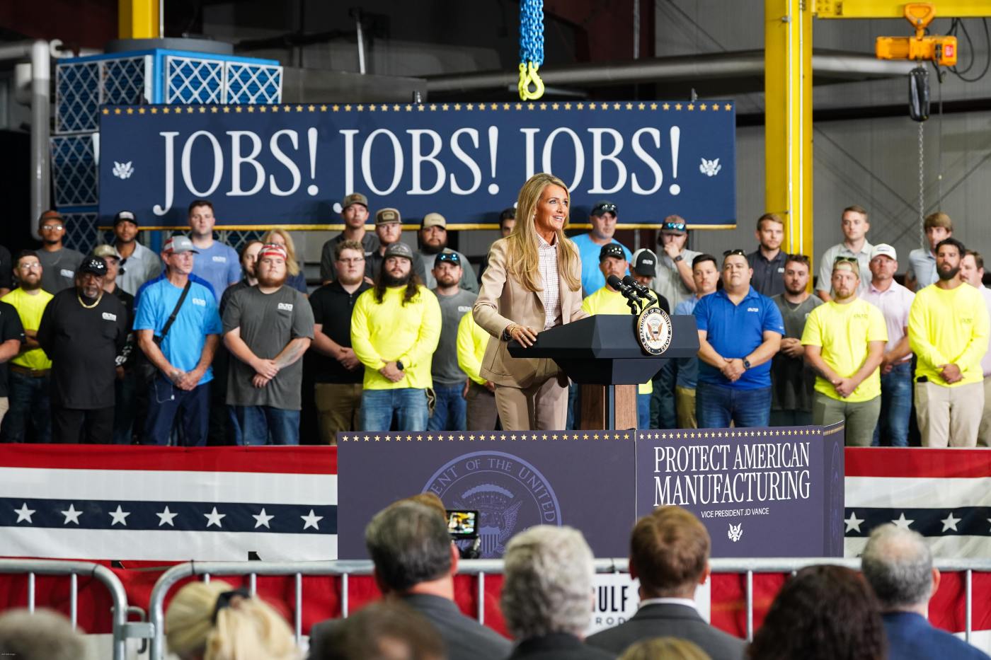 Vice President JD Vance Visits Georgia To Tout Trump Administration’s Economic Policies