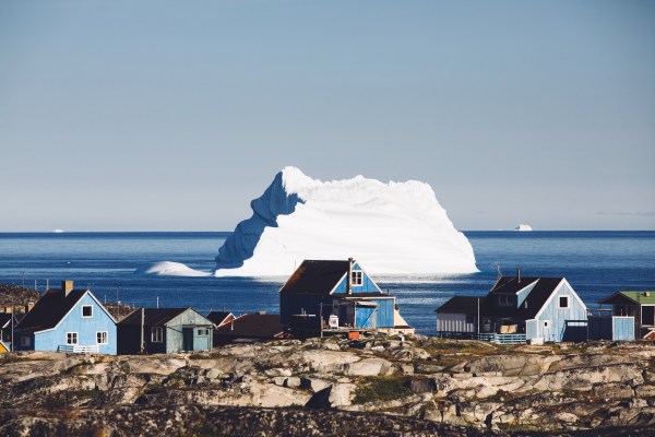 Qeqertarsuaq, in western Greenland, in August 2017. (Photo via Getty Images)