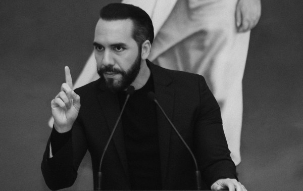 El Salvador President Nayib Bukele. (Photo by Alex Peña/Getty Images)